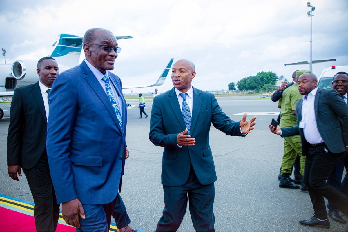 Zimbabwe Vice President in Tanzania for two-day visit