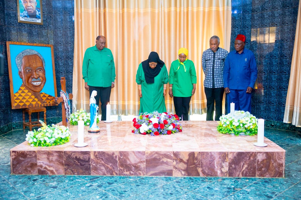 Samia to Butiama residents: Nyerere’s dream for Tanzania now a reality