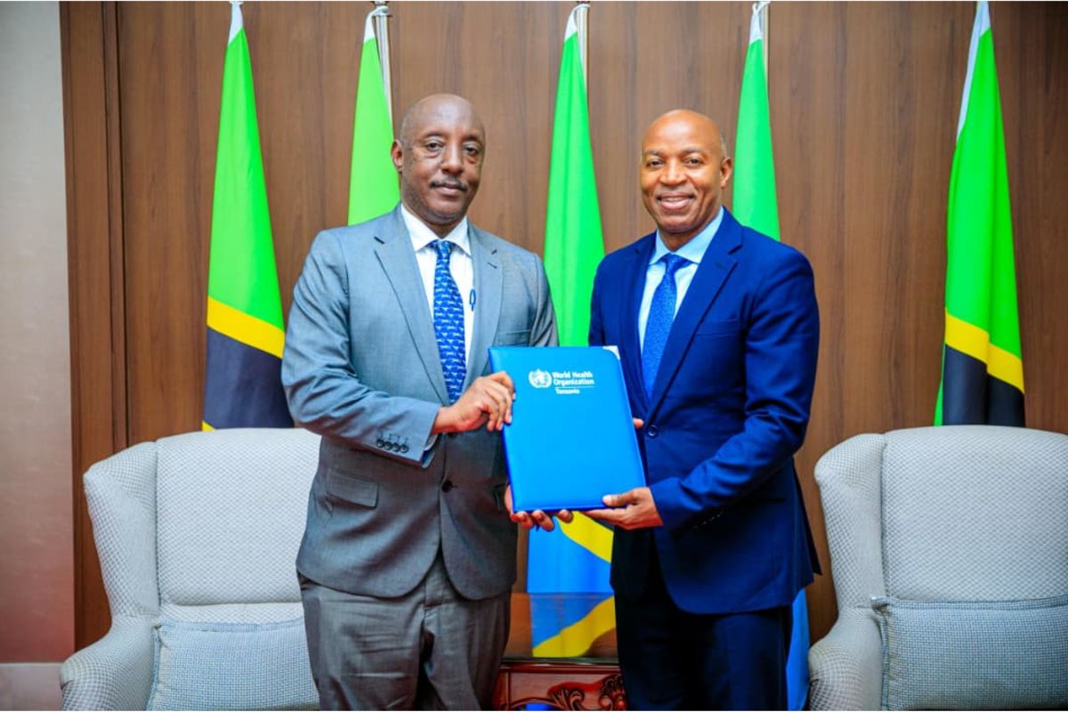 WHO welcomes Dr Alex Gasasira as new Tanzania representative, pledges stronger health partnership