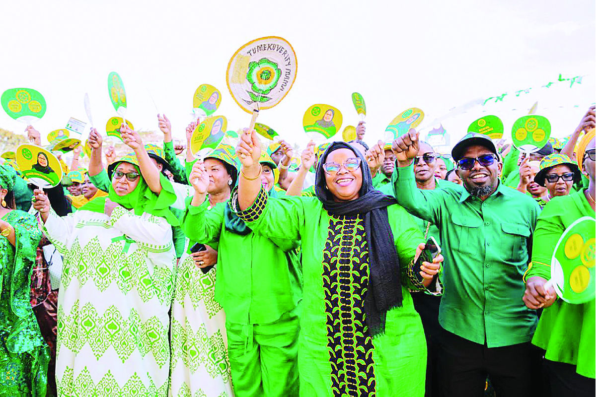 Samia pledges to build an inclusive equitable, Tanzania