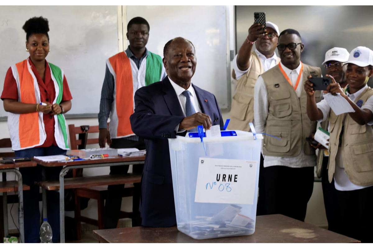 Ivory Coast's Ouattara secures fourth term with landslide election win