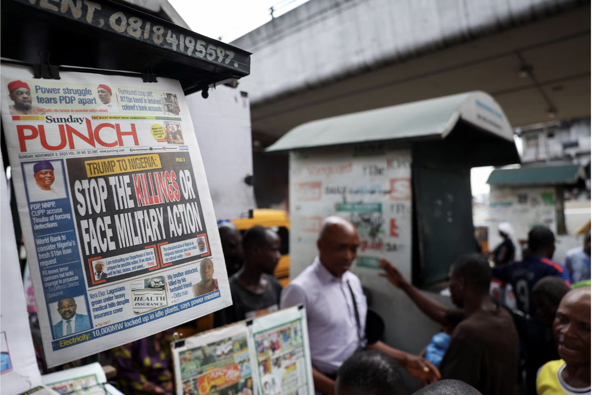 Trump says there 'could be' US troops on the ground in Nigeria, or air strikes