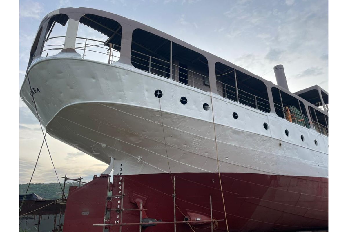 Renovation of Tanzania’s historic MV Liemba reaches 42 percent