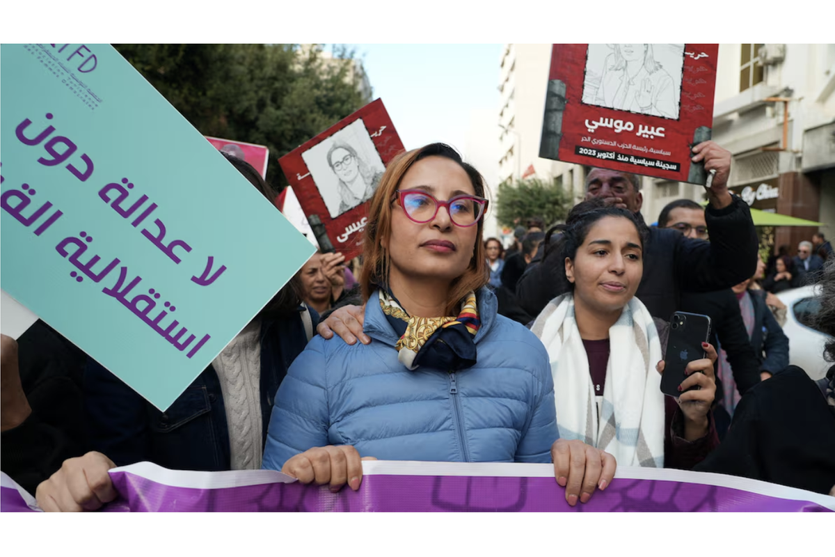 Tunisian police arrest opposition figure to enforce 20-year jail term