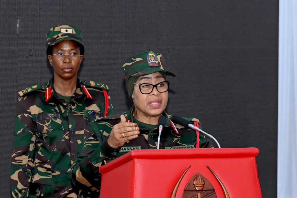 Samia: Keep politics out of TPDF