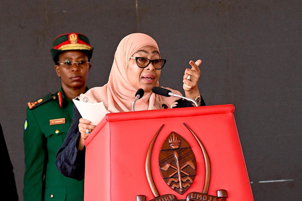 Samia says strong, principled courts key to Tanzania’s peace