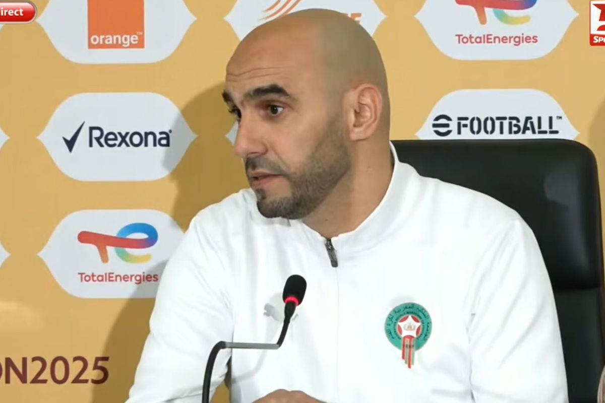 Walid Regragui feels the heat as Morocco prepare for AFCON 2025 final
