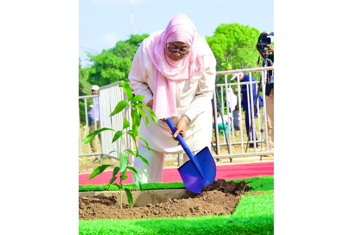 Focus on green urban planning, Samia tells surveying authorities