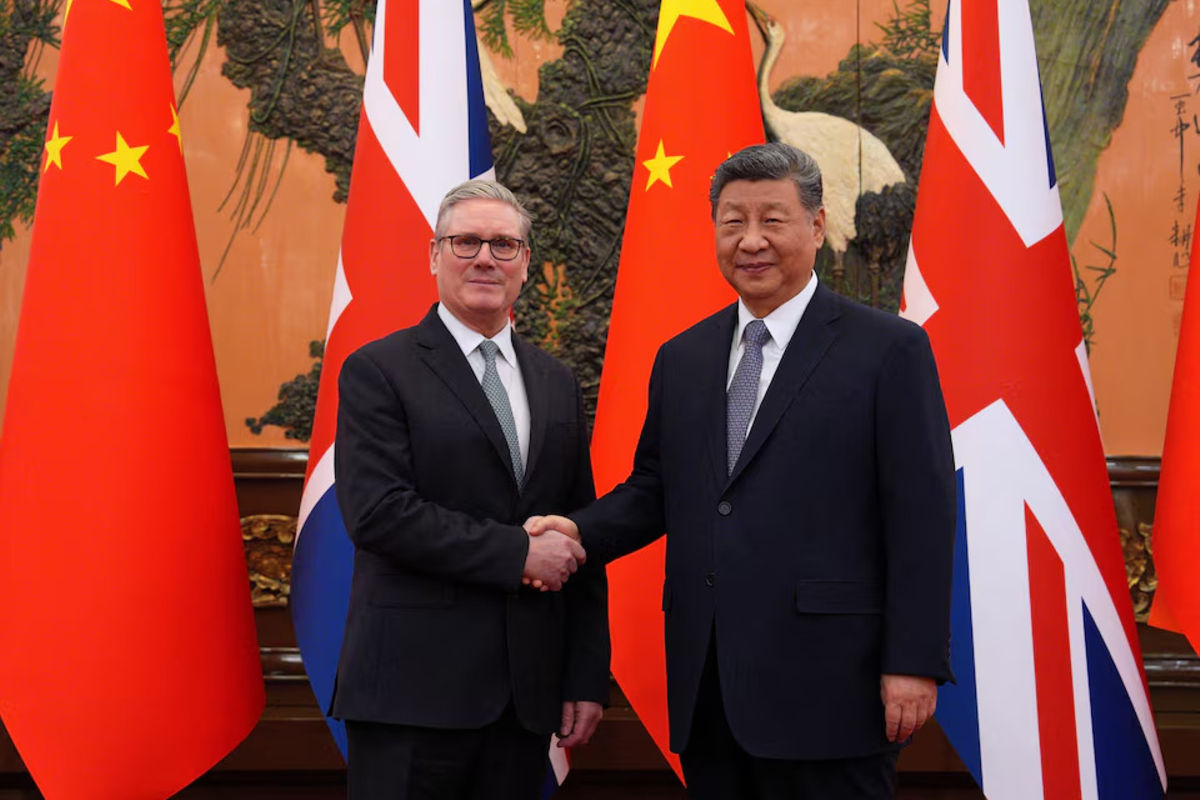 Britain and China hail reset in ties as Starmer seeks 'sophisticated' relationship
