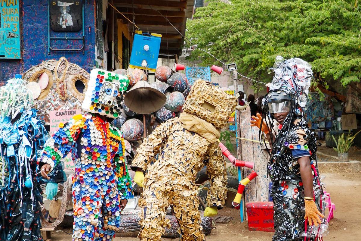 How Dar turned trash into art at the Taka Taka Parade