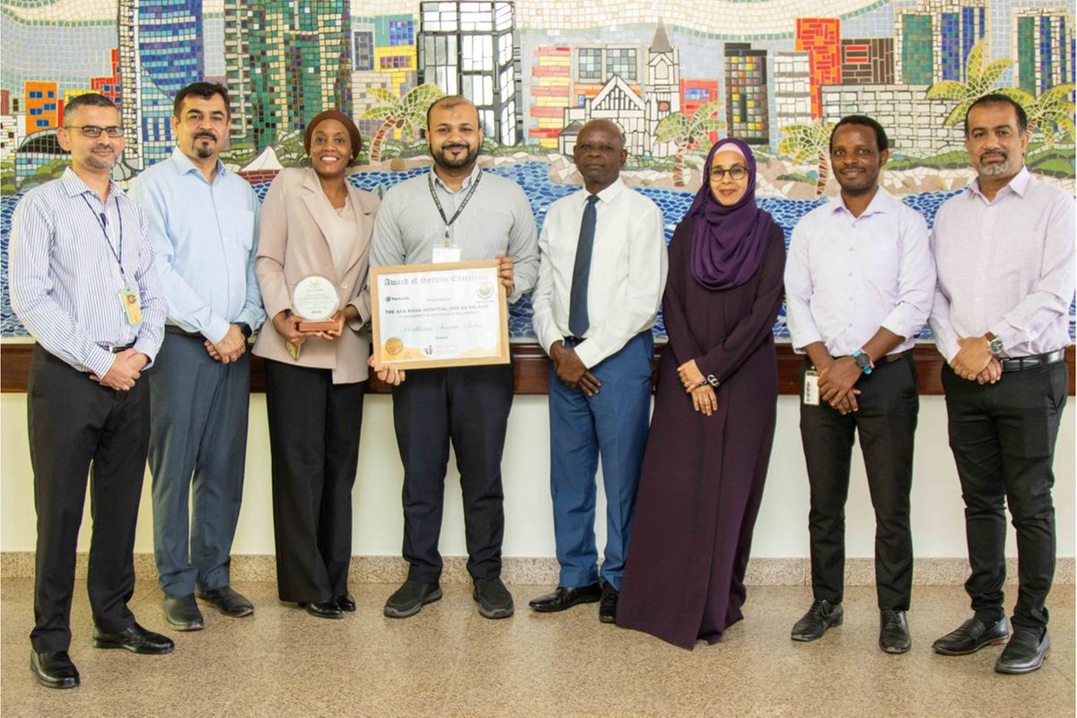 Aga Khan Hospital wins service excellence award for second year