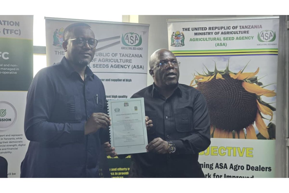New partnership seeks to boost seed production in Tanzania