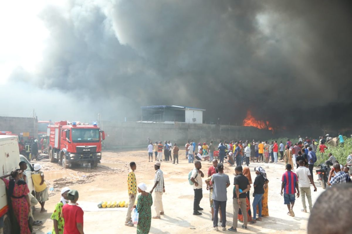 Fire razes Rasta factory in Buguruni Sukita area | The Citizen