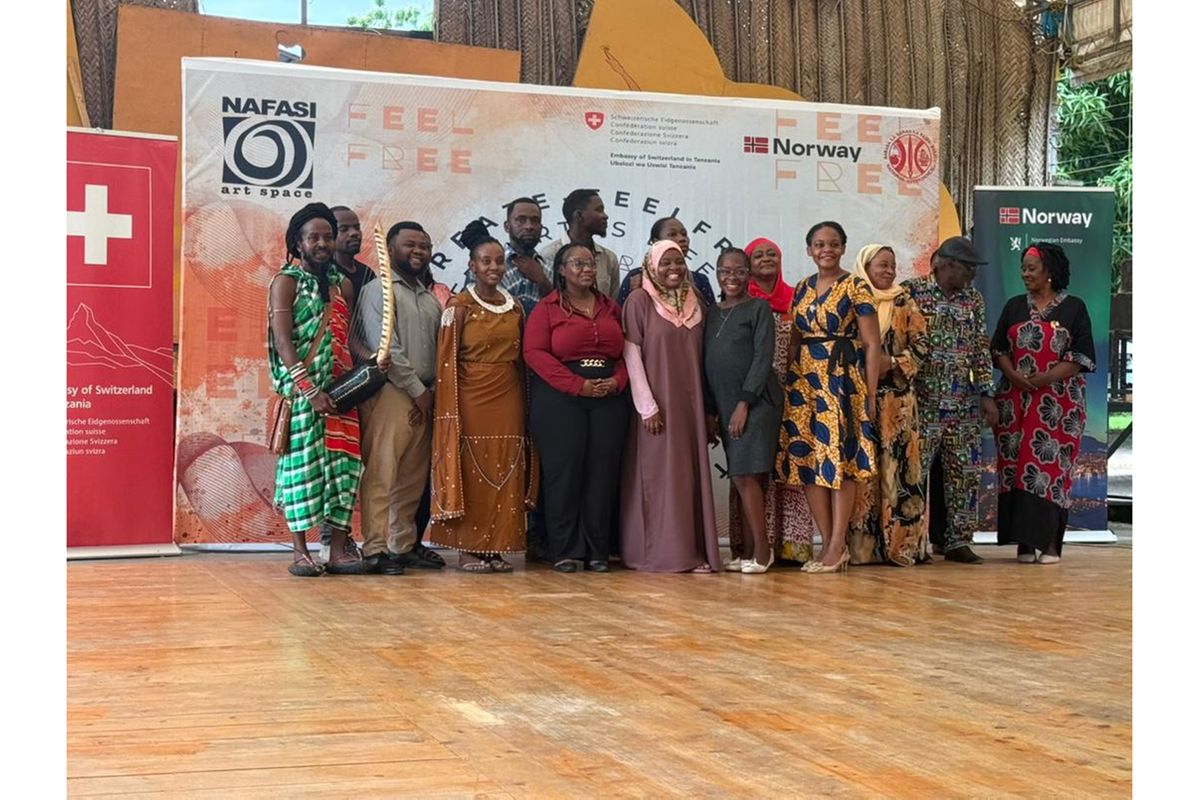 Nine Tanzanian art groups awarded grants