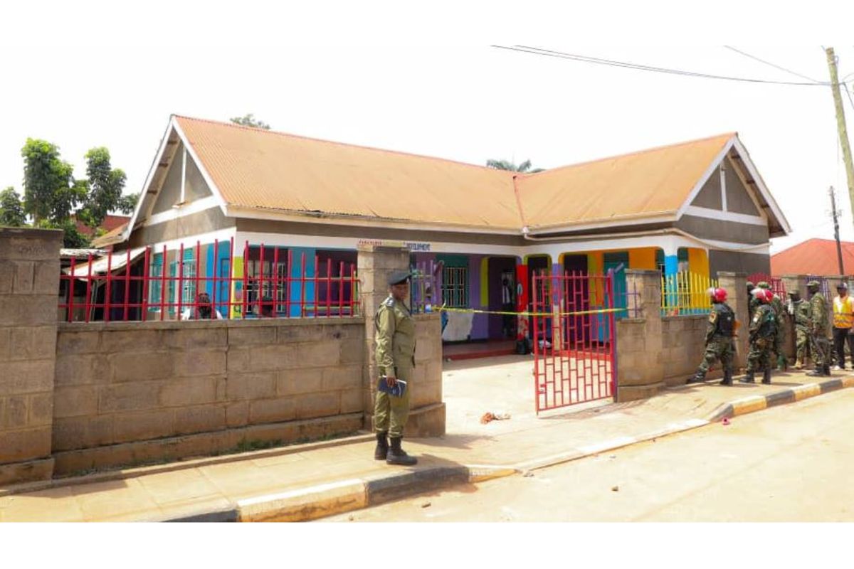 Man with machete kills four children at nursery school in Uganda