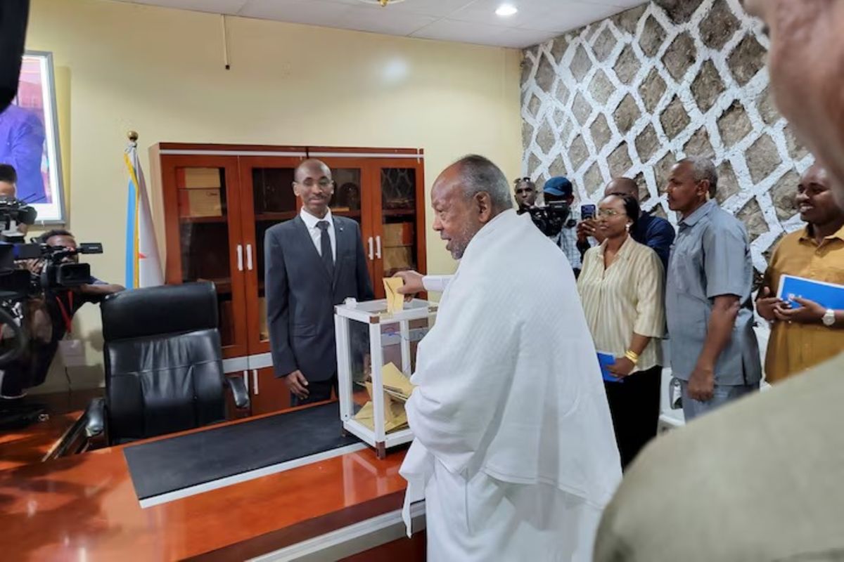 Djibouti president wins election with 97.8 pecent of vote