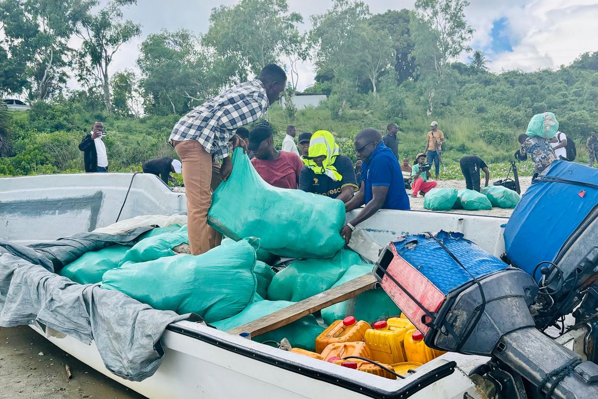 Four arrested as khat smuggled from Kenya seized in Bagamoyo