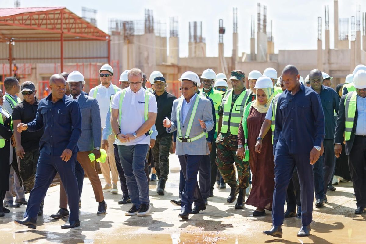 Zanzibar’s President Mwinyi inspects Afcon City project in Fumba