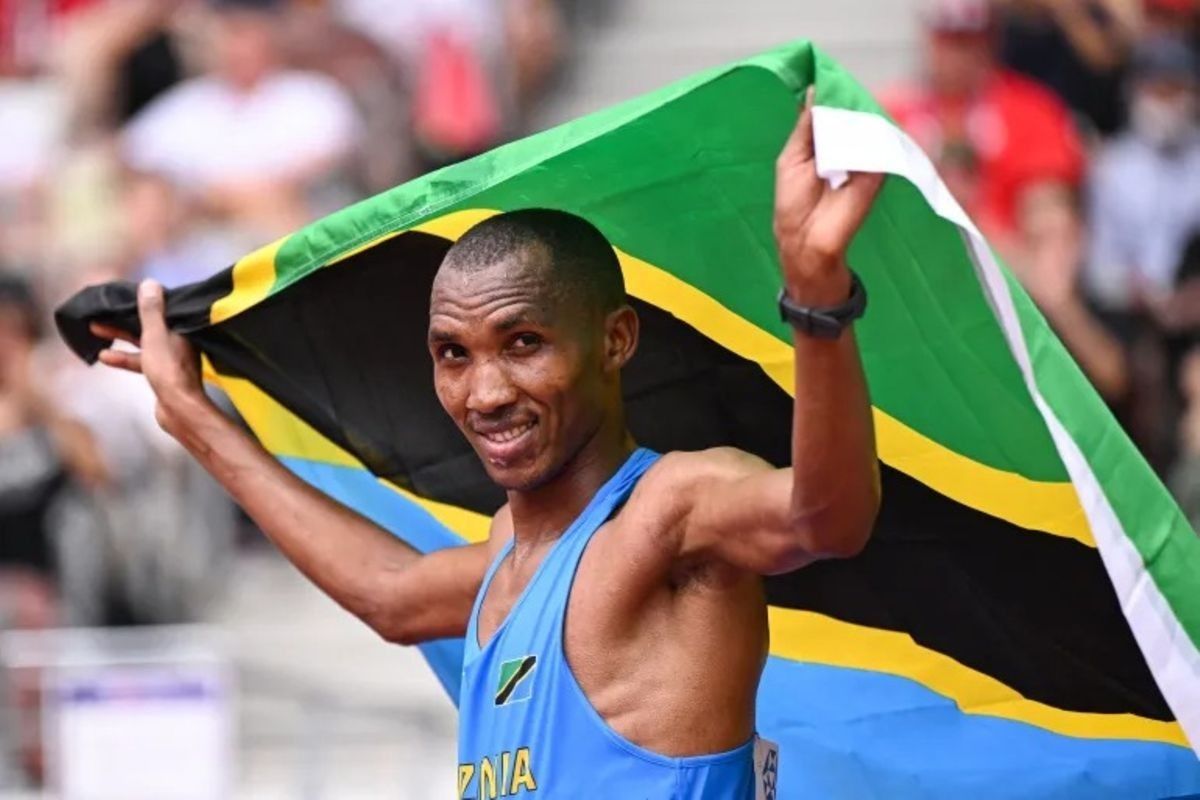 Tanzanian runner Simbu targets glory at Boston Marathon