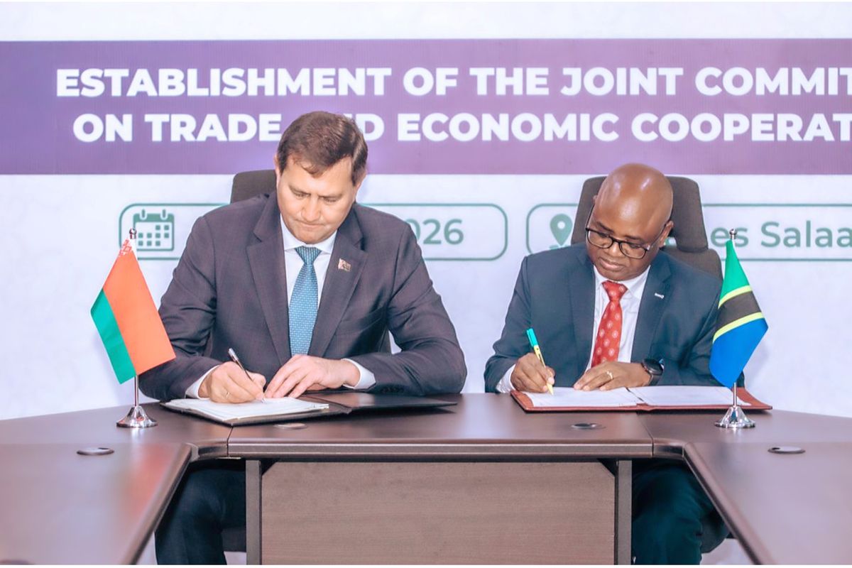 Tanzania, Belarus sign agreement to improve trade, investment ties