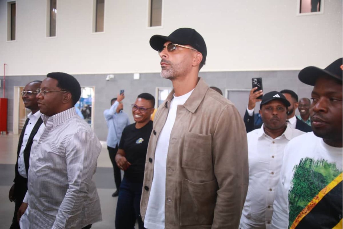 Rio Ferdinand receives heroic welcome on Tanzania visit