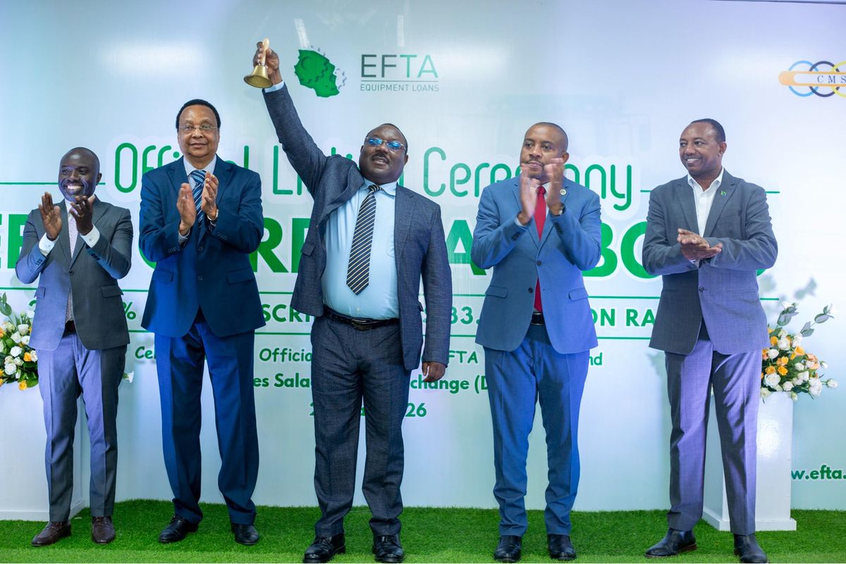 EFTA lists Sh33 billion bond on DSE after 220 percent subscription