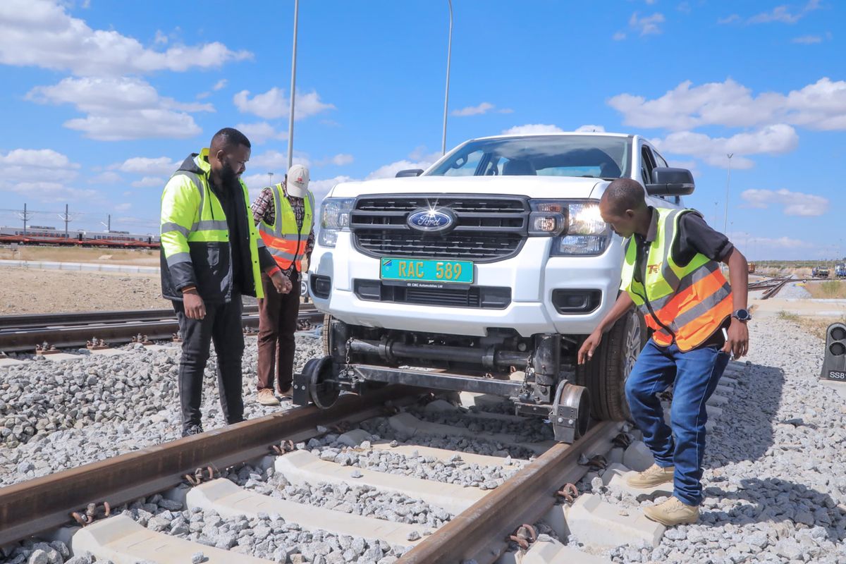 Tanzania introduces laser-equipped Ford Rangers to boost SGR safety