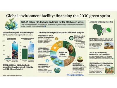 GEF approves $3.9 billion environmental package as Tanzania seeks greater access to climate finance