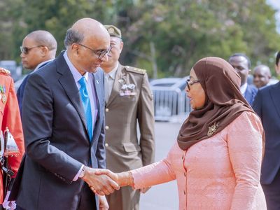 Samia outlines five priorities to deepen Singapore relations