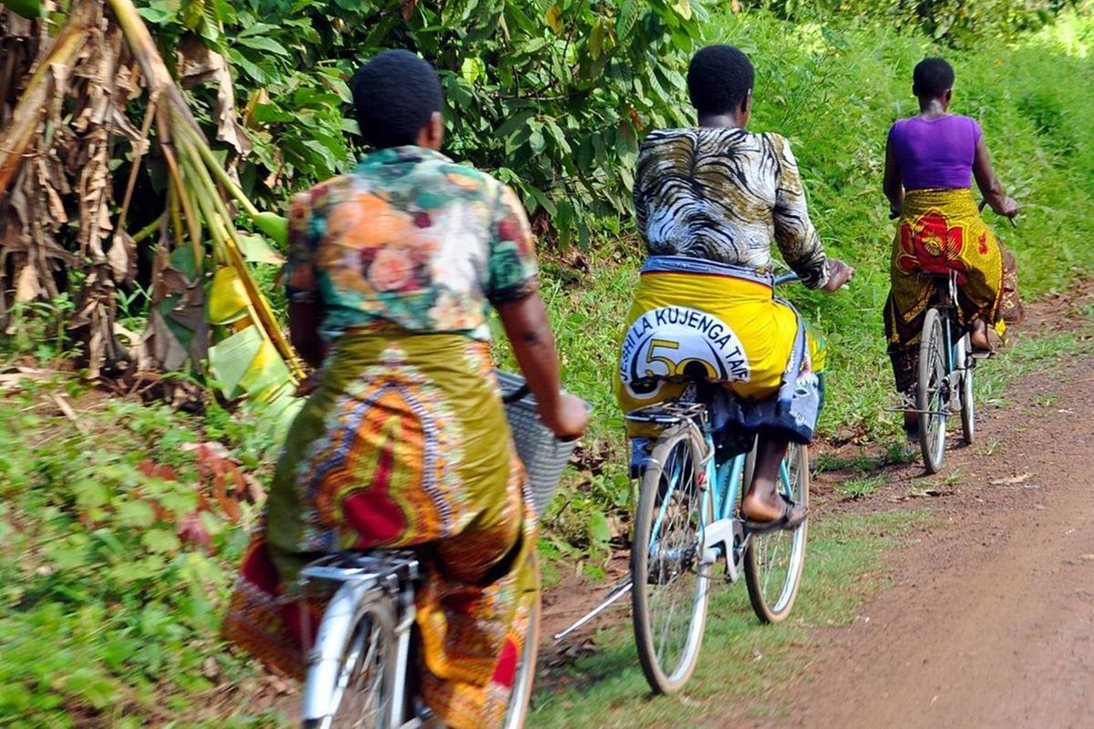 Benefits of encouraging cycling among Tanzanians