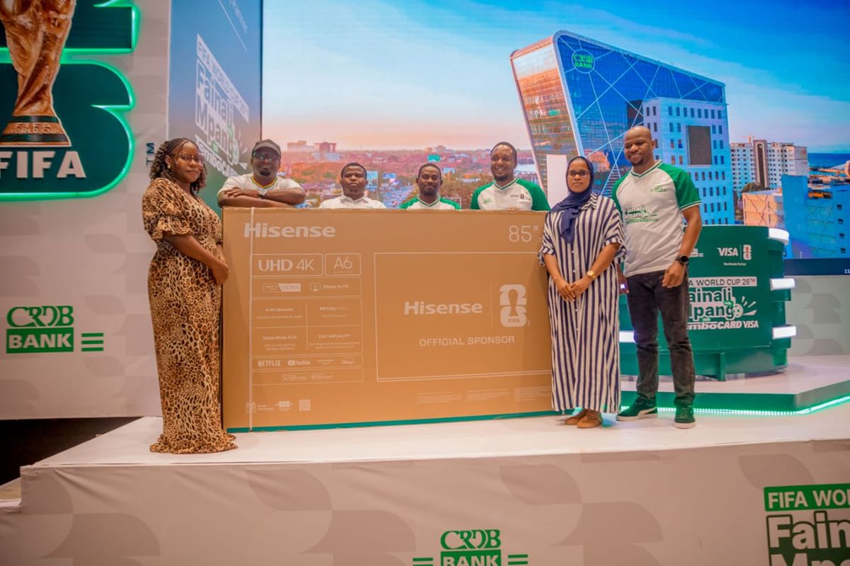 Three CRDB Bank customers win trips to watch World Cup match in Canada