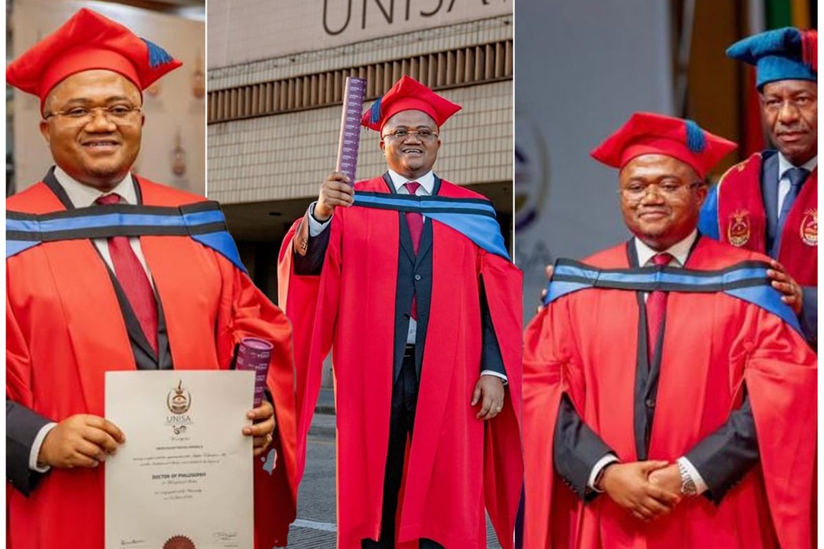 CRDB Bank CEO now officially Dr Abdulmajid Nsekela after UNISA PhD graduation