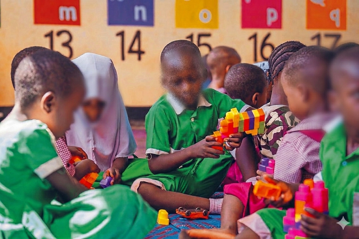 Nurturing attention, memory and confidence among children in Tanga