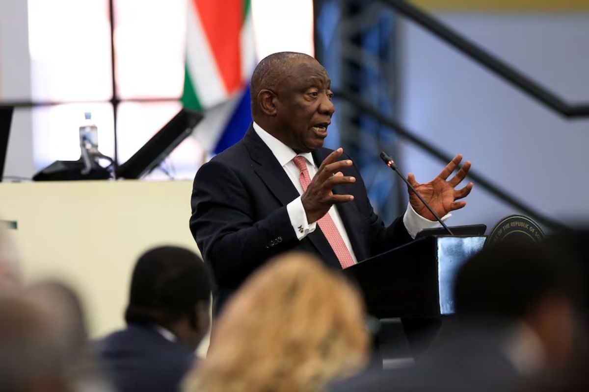 South Africa's Ramaphosa warns against scapegoating migrants for economic woes