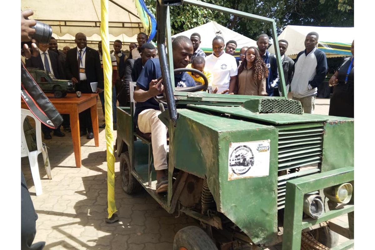 Tanzanian student develops fuel-saving vehicle to transform rural farming transport