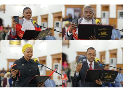 Zanzibar judiciary re-energized as Mwinyi swears in key leaders