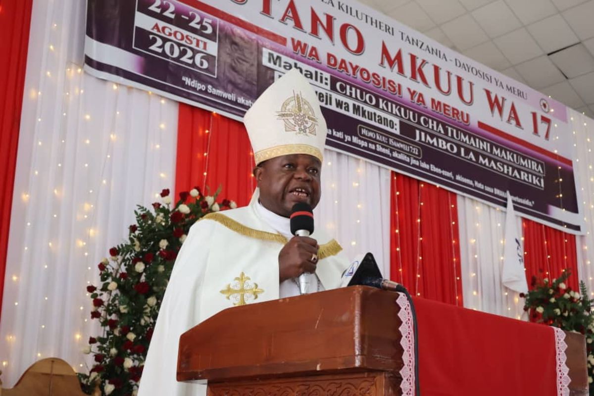 Lutheran Church head Malasusa warns believers to use their tongues wisely