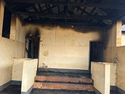 Man suspected to have mental health condition sets fire to court building