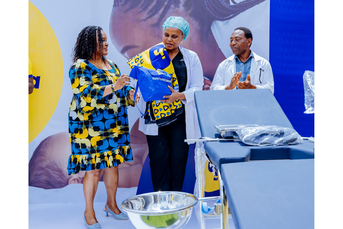 Yas Staff Donate Medical Equipment to Boost Maternal Care at Ubungo Hospital