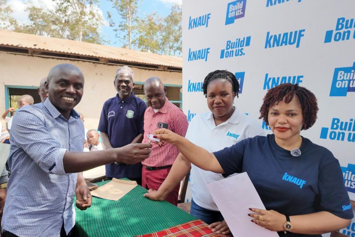 New classroom eases learning at a primary school in Lindi
