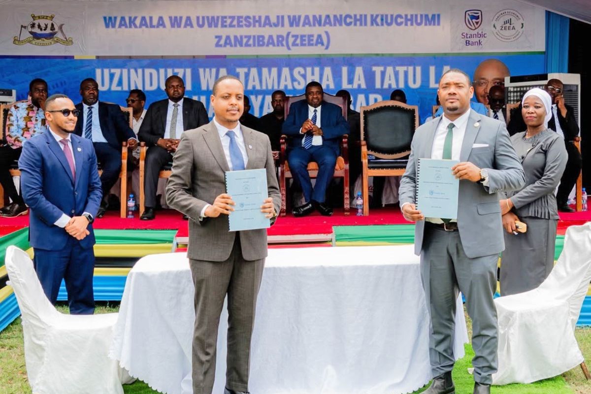 Stanbic Bank and ZEEA sign deal to support Zanzibar businesses