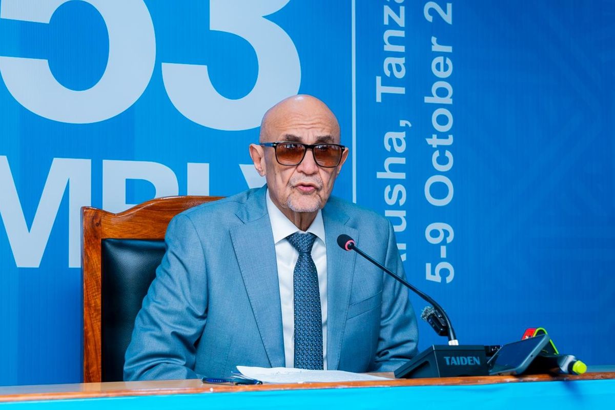 Photo: Thecitizen Mussa Azzan Zungu Elected President of 153rd IPU Assembly in Arusha