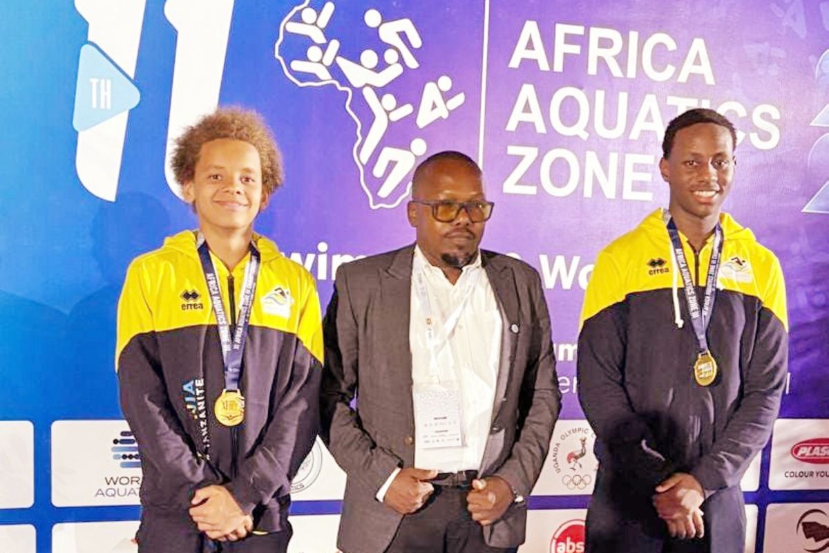 Tanzanian Swimmers Make Waves with Relay Medals in Uganda