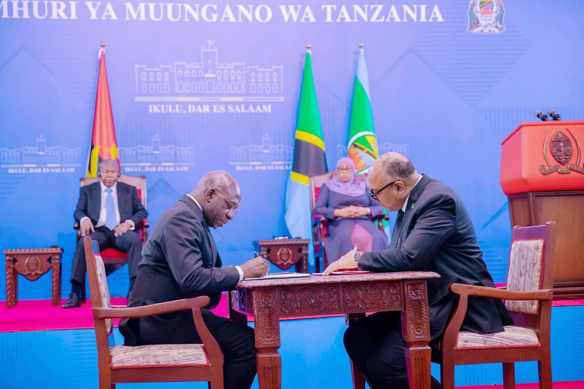 Tanzania, Angola sign four deals to deepen economic relations